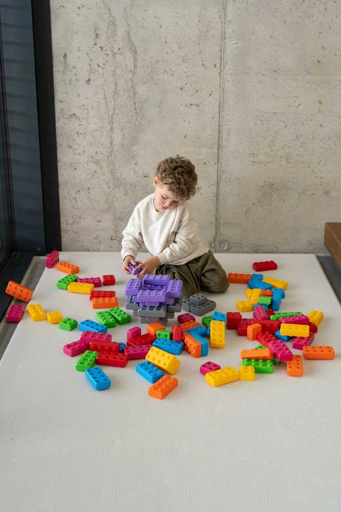 Marioinex Kaladėlės Junior Bricks 901724 , 110 vnt.