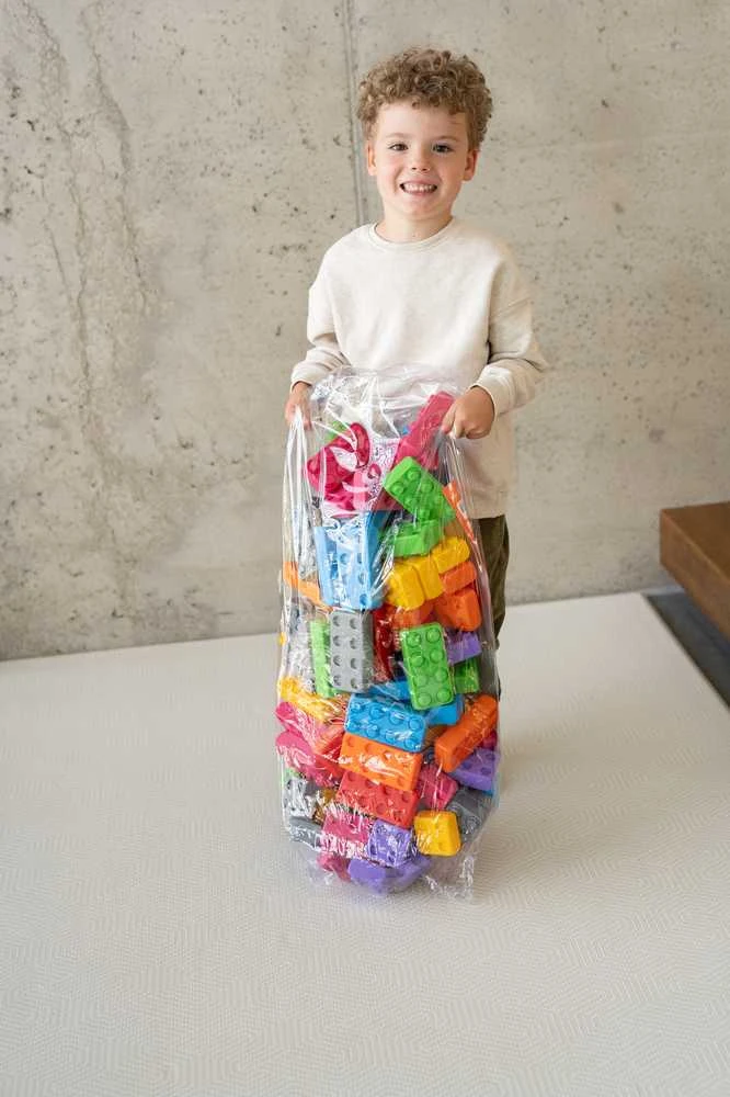 Marioinex Kaladėlės Junior Bricks 901724 , 110 vnt.