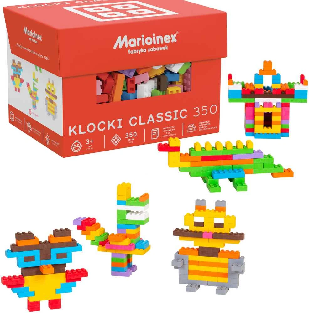 Kaladėlės Marioinex Classic, 350 det.