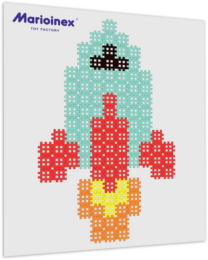 Kaladėlės Marioinex Micro Waffle, 517 vnt.