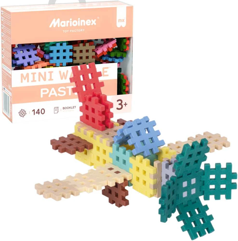 Mini vaflines kaladėlės Marioinex 140 detalių