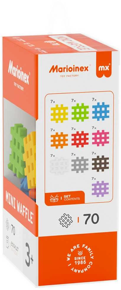 Marioinex Mini Waffle kaladėlės, 70vnt