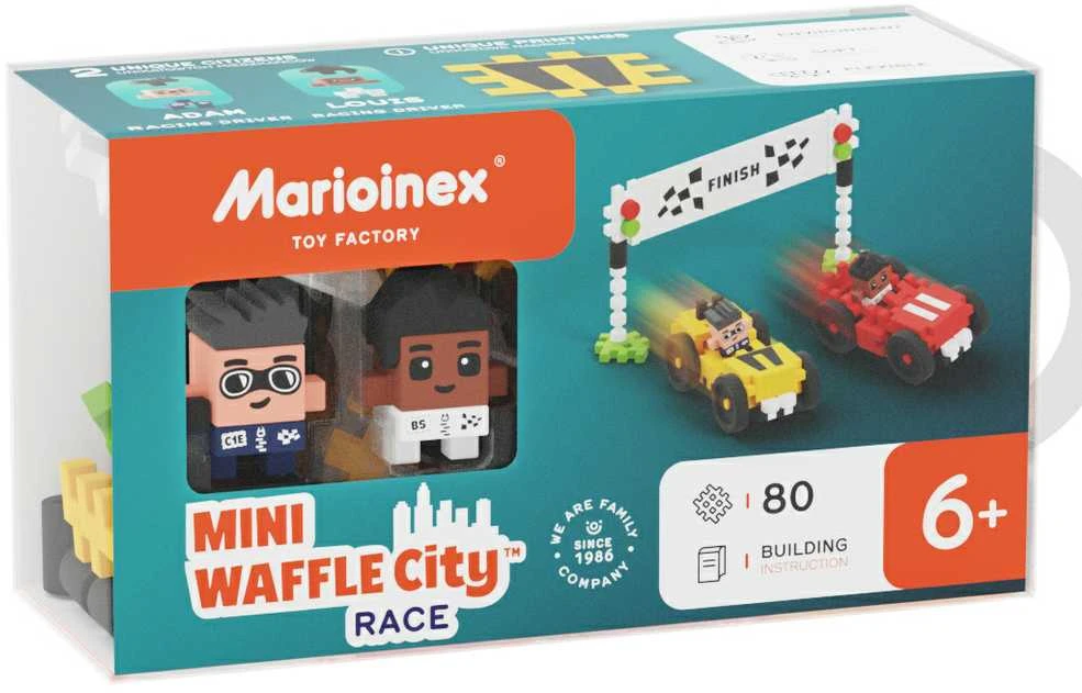 Konstruktorius Marioinex Mini Waffle Lenktynės, 80 d.