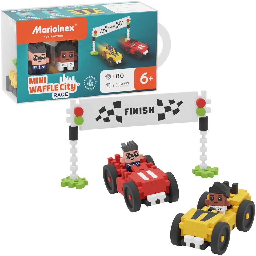 Konstruktorius Marioinex Mini Waffle Lenktynės, 80 d.