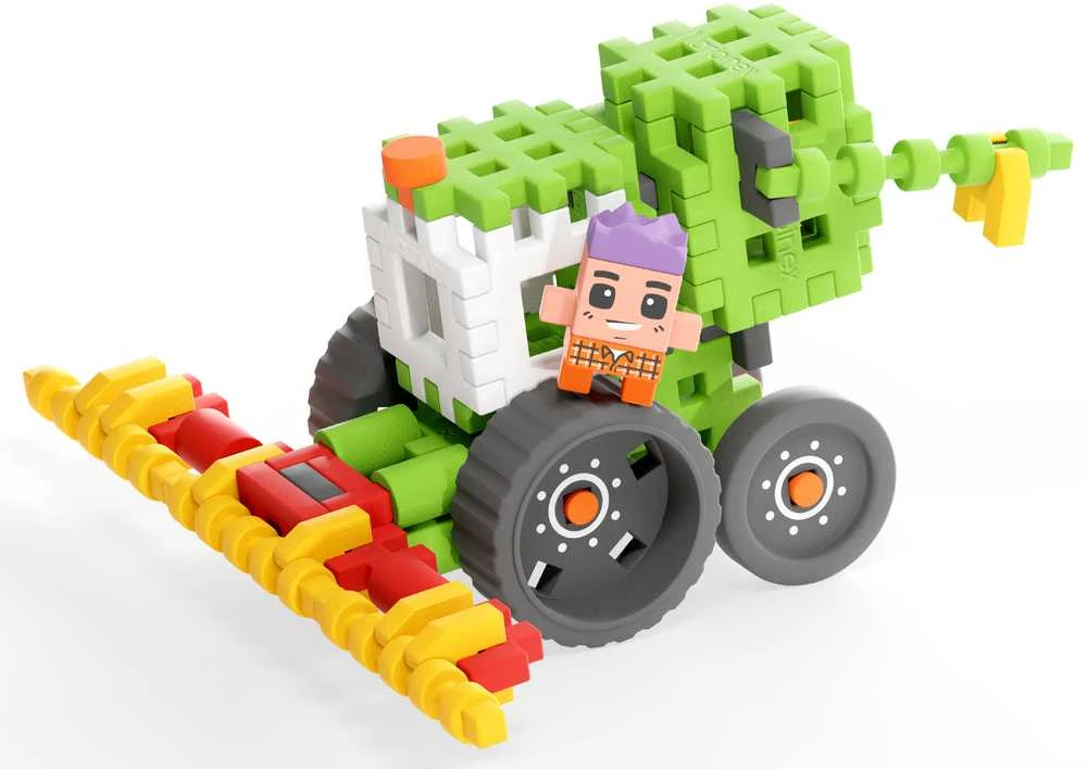 Marioinex *****Waffle Farmer kombaino kaladėlės 50 vnt. 07528