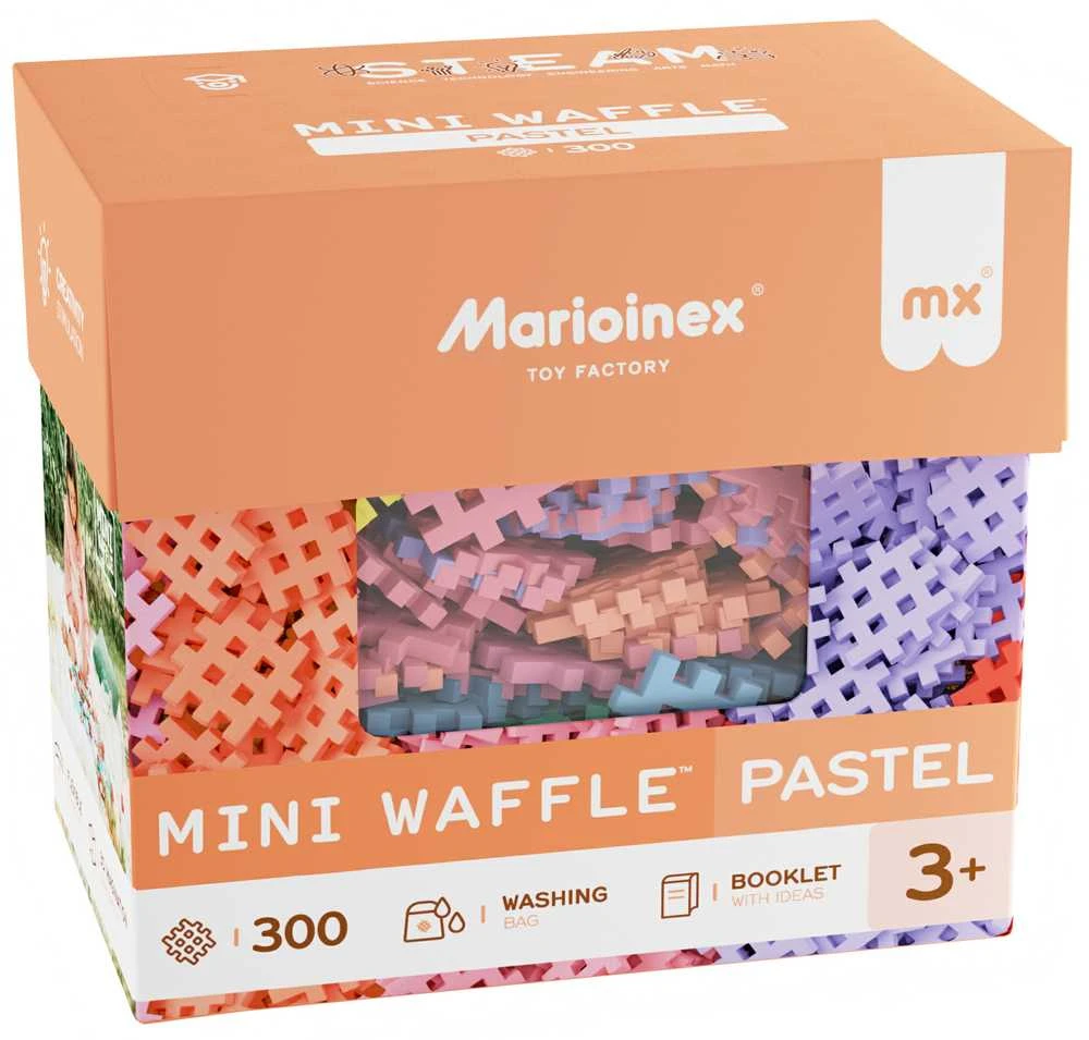 Konstruktorius MARIOINEX Steam Pastel Waffles 300 el.
