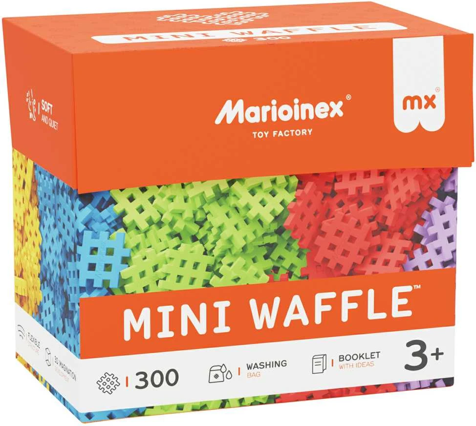 MARIOINEX mini vafliniai kaladėlės, 300 detalių
