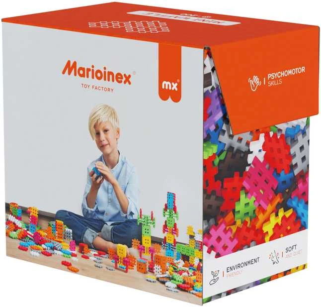 Marioinex mini vaflių konstravimo kaladėlės, 200 detalių
