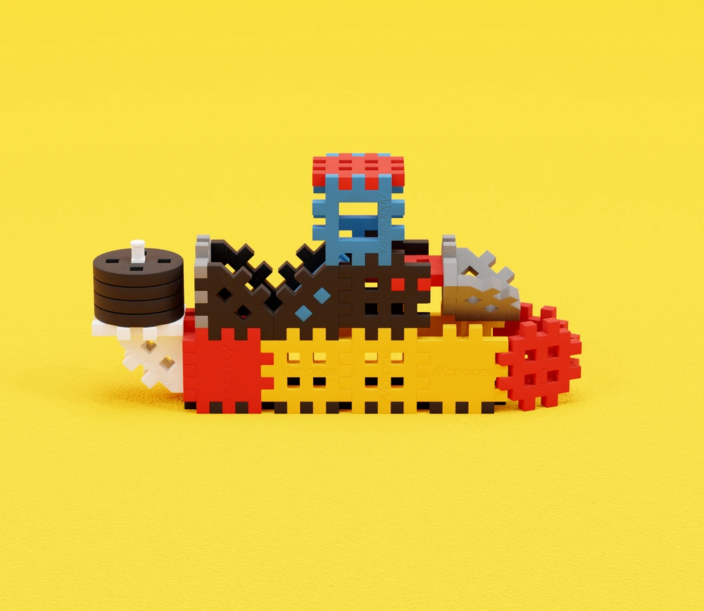 Konstruktorius Marioinex Mini Wafer Konstruktor Expert, 501 d.