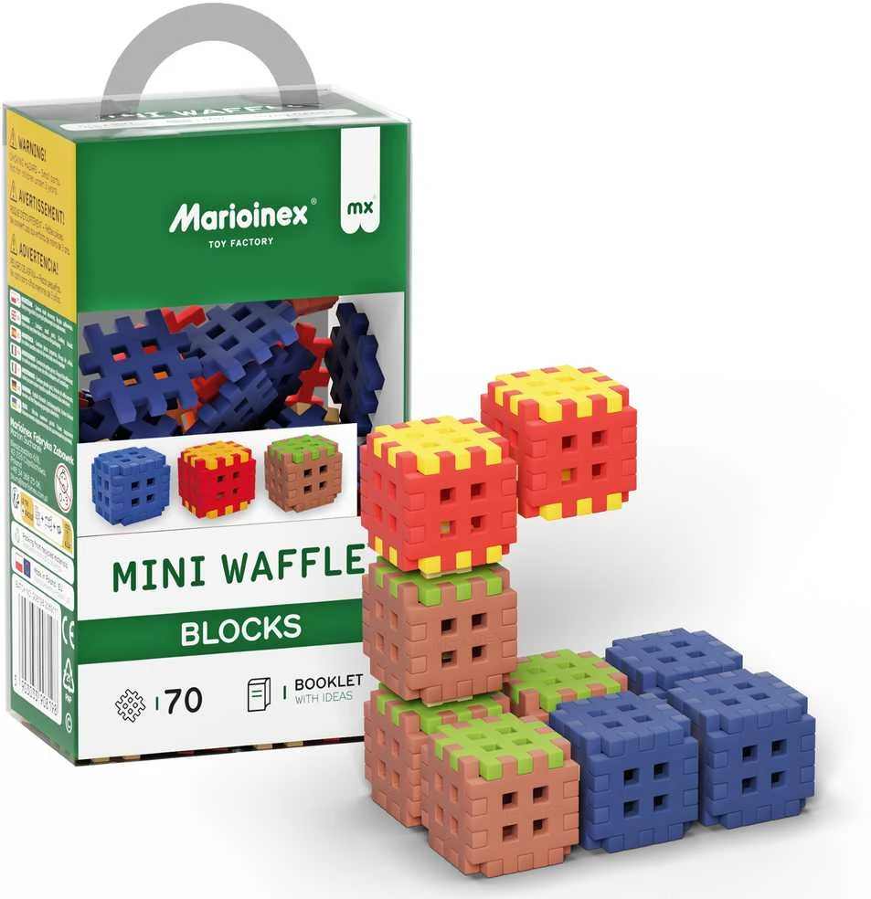 Marioinex *****Vafliniai mini kubeliai 70 vnt. 08198