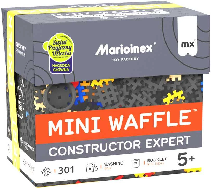 Marioinex Vafliai blokuoja „Mini Konstruktor“ ekspertą 301 PCS