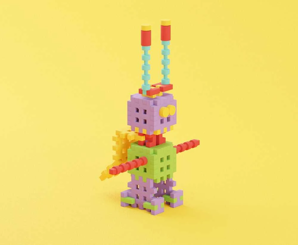 Konstruktorius Marioinex Mini Waffle Handyman, 200 d.