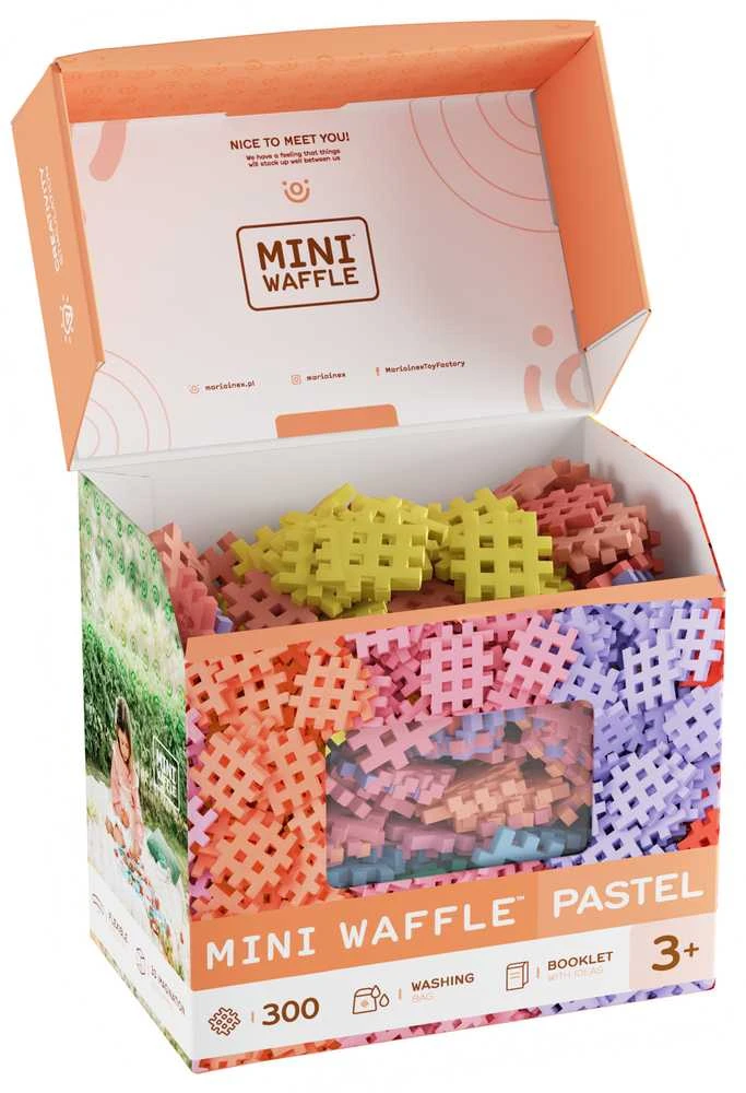 Konstruktorius MARIOINEX Steam Pastel Waffles 300 el.
