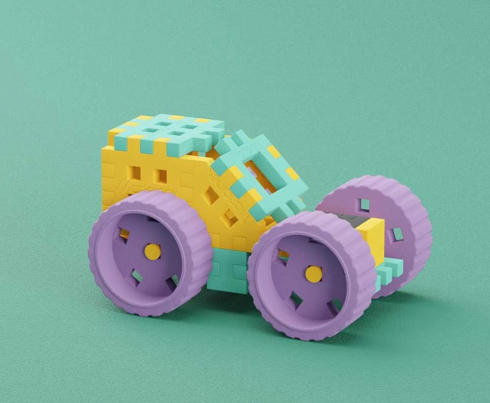 Konstruktorius Marioinex Mini Waffle Handyman, 200 d.