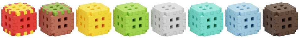 Marioinex mini vaflių kaladėlės, 502 dalys