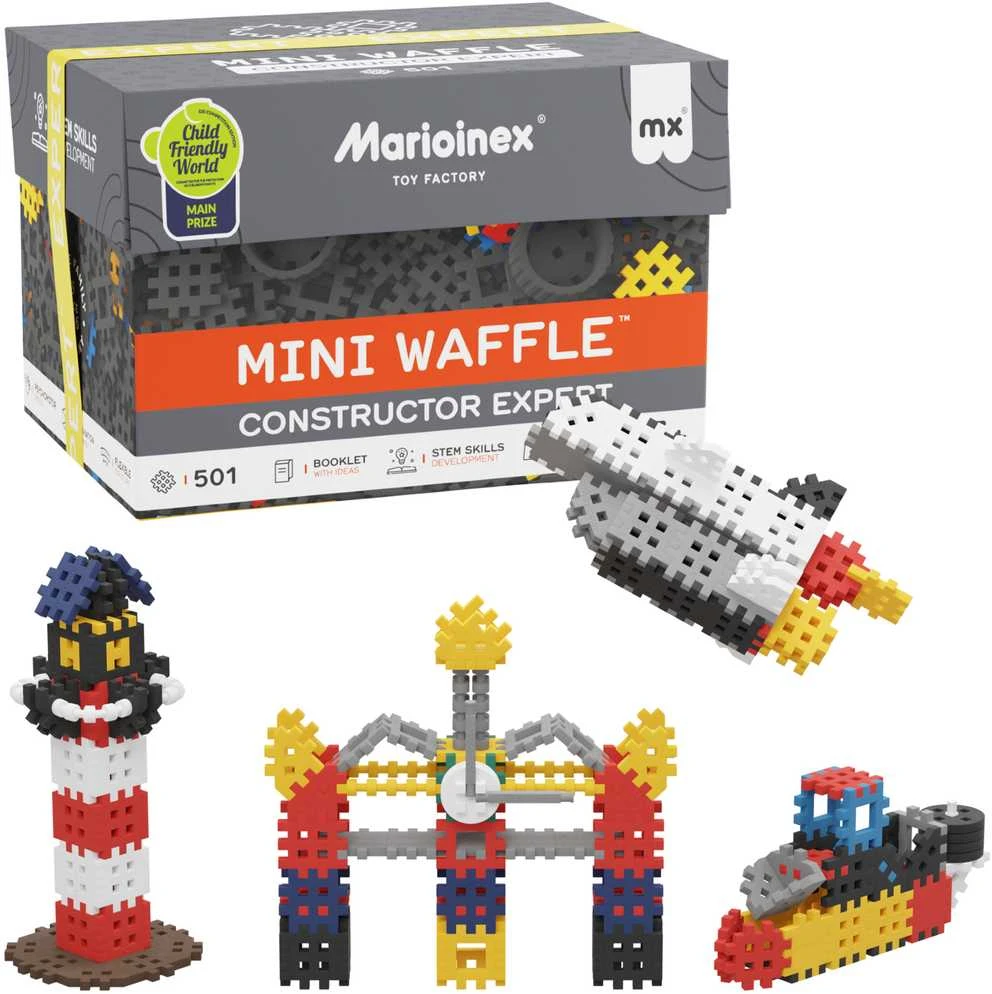 Konstruktorius Marioinex Mini Wafer Konstruktor Expert, 501 d.