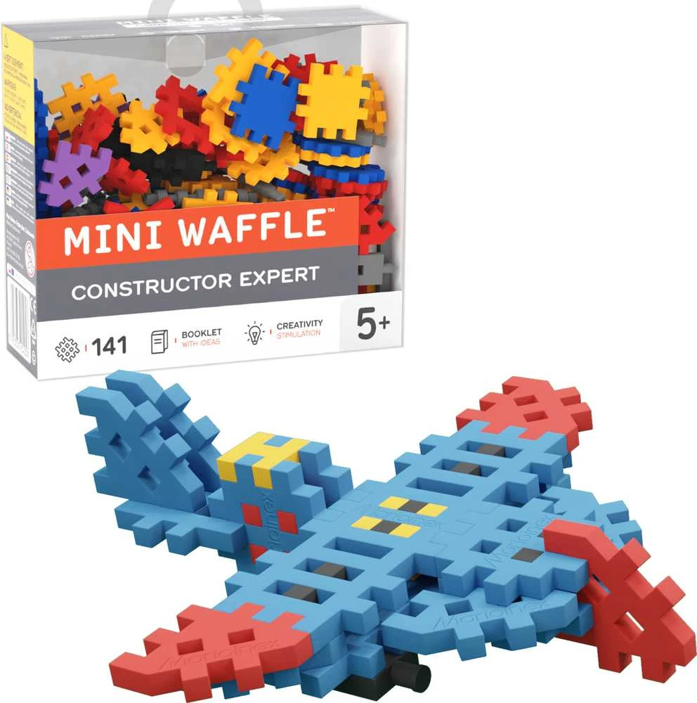 Marioinex Mini kaladėlės(vaffle) konstruktorius ekspetas, 141vnt