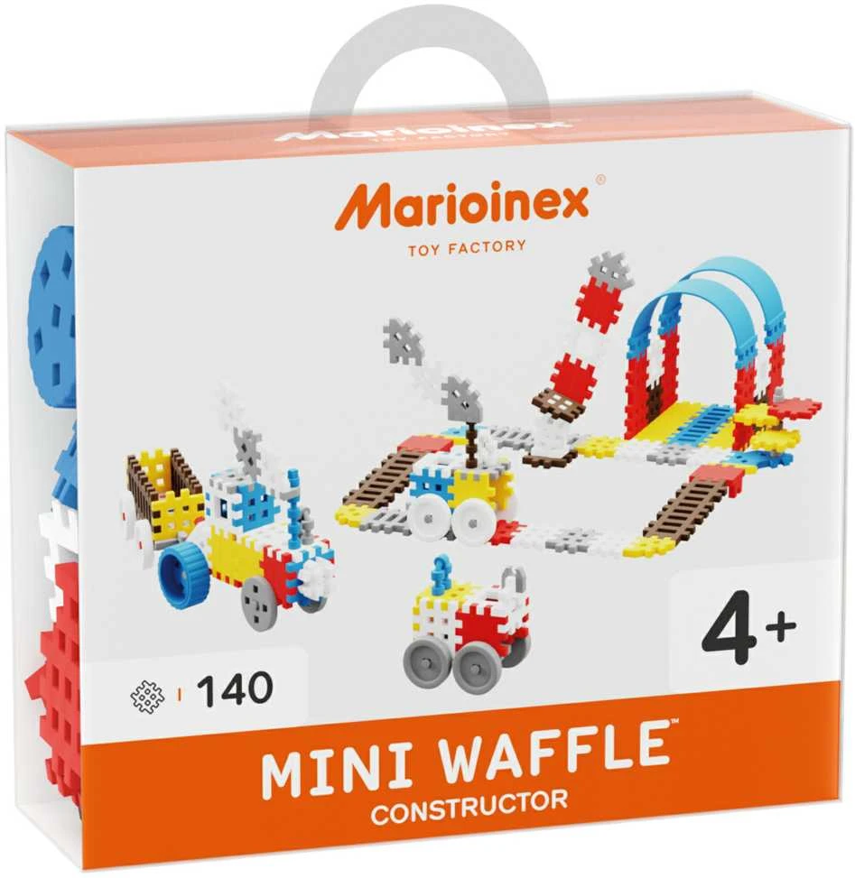 Vaflinės mini kaladėlės Marioinex 140 detalių