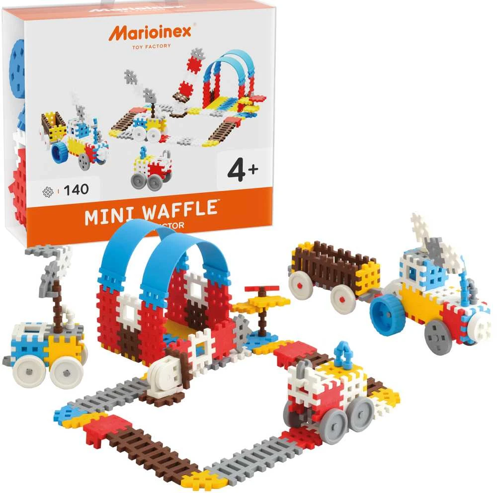 Vaflinės mini kaladėlės Marioinex 140 detalių