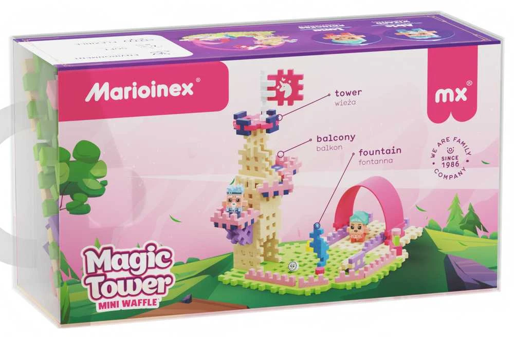 Kaladėlių bokštas Marioinex 05807, 82 vnt.