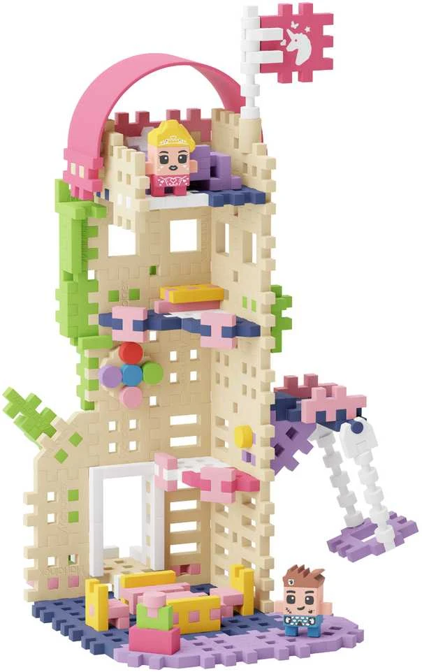 Marioinex Mini vaflių kaladėlės Tower of Fantasy 148 vnt 2 figūrėlės ZA5493