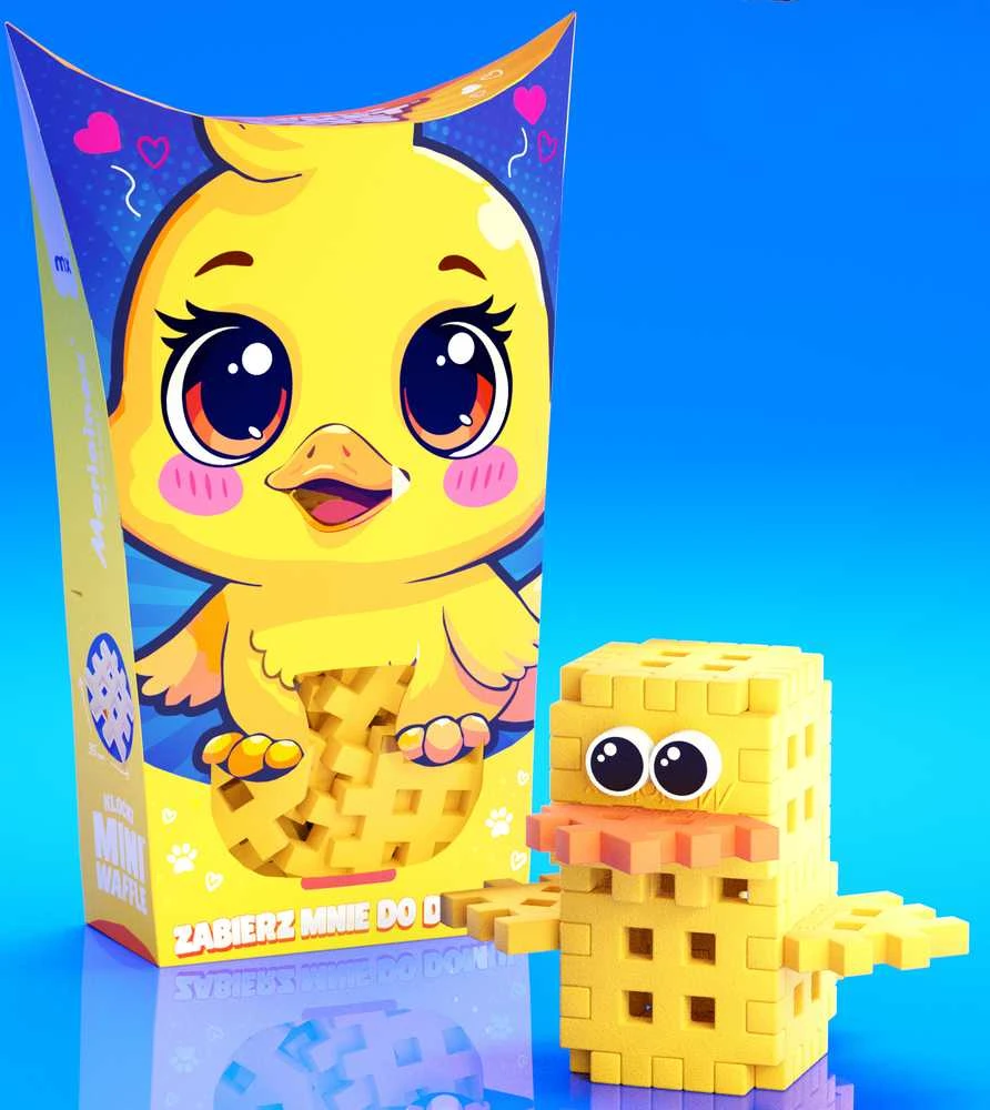Marioinex *****Vafliniai mini kaladėlės PocketPets Antis 07160