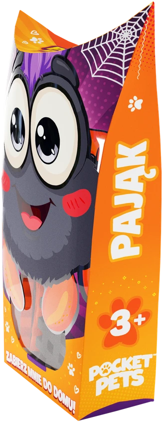 Marioinex *****Vafliniai mini kaladėlės PocketPets Spider 06965