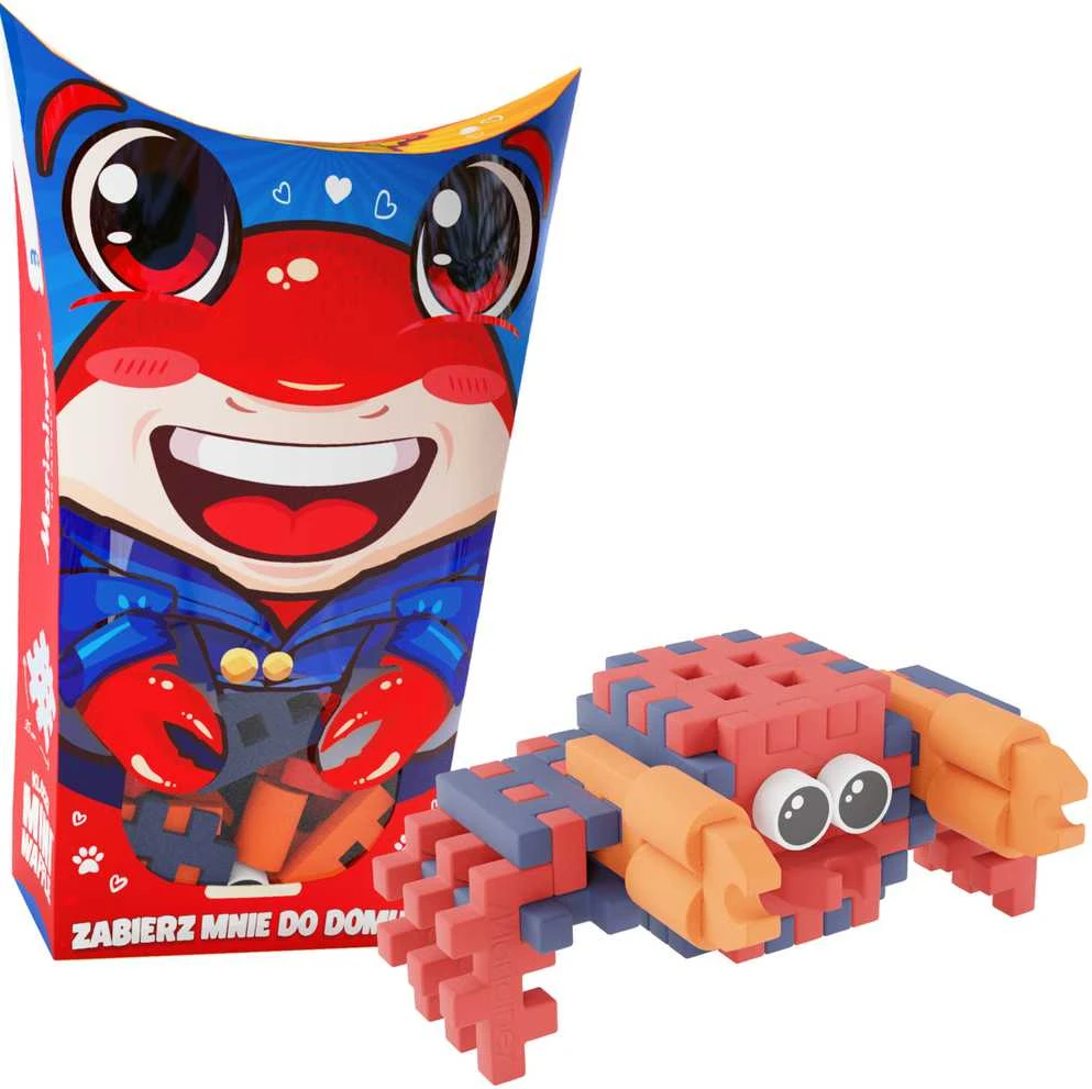 Marioinex *****Vafliniai mini kaladėlės PocketPets Krabas 06897