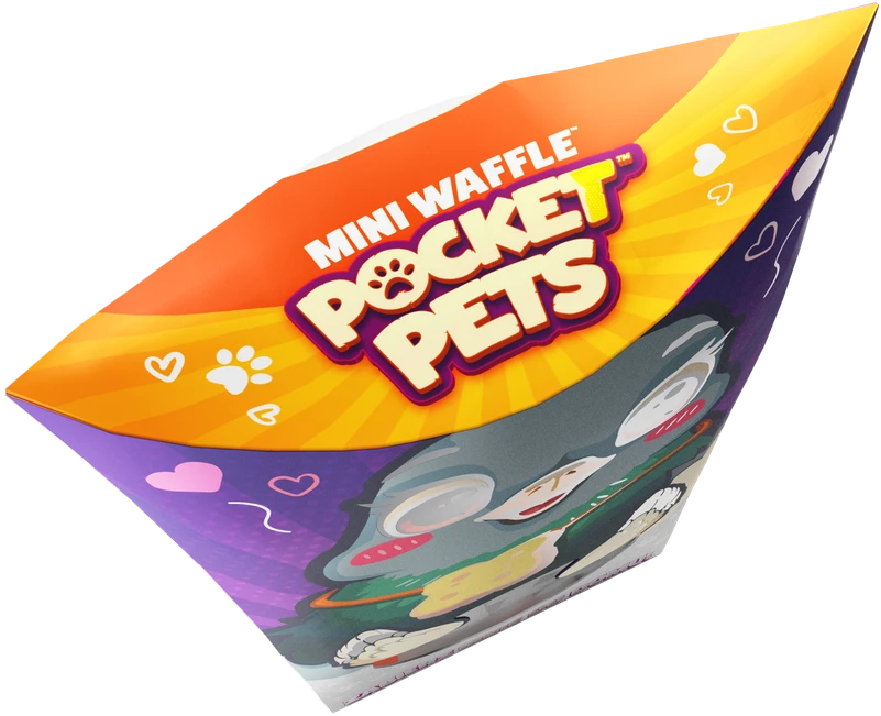 Marioinex Klocki konstrukcyjne Mini Waffle Pocket Pets Gołąb