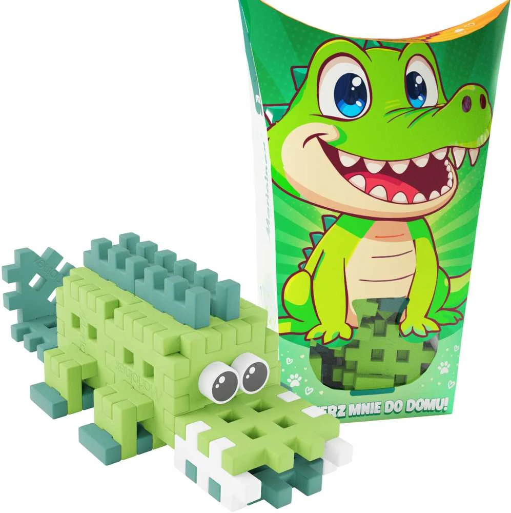 Marioinex Mini Waffle Pocket Pets Šikšnosparnis – kūrybinės kaladėlės vaikams ZA6662
