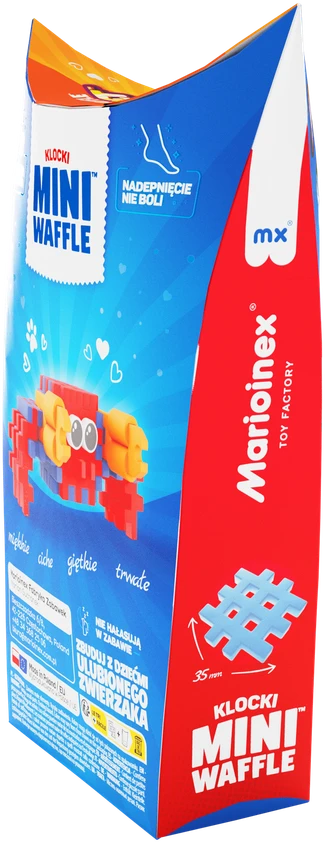 Marioinex *****Vafliniai mini kaladėlės PocketPets Krabas 06897