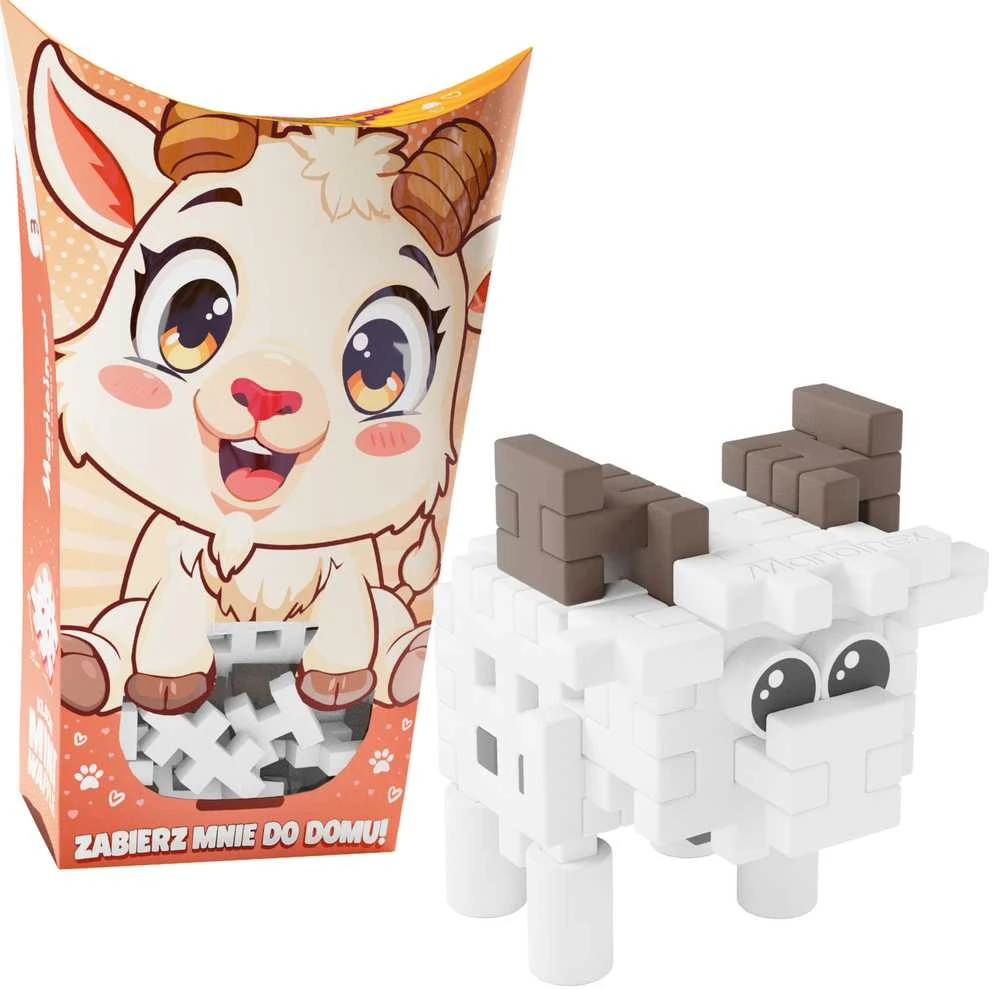 Marioinex *****Vafliniai mini kaladėlės PocketPets Ožka 06941