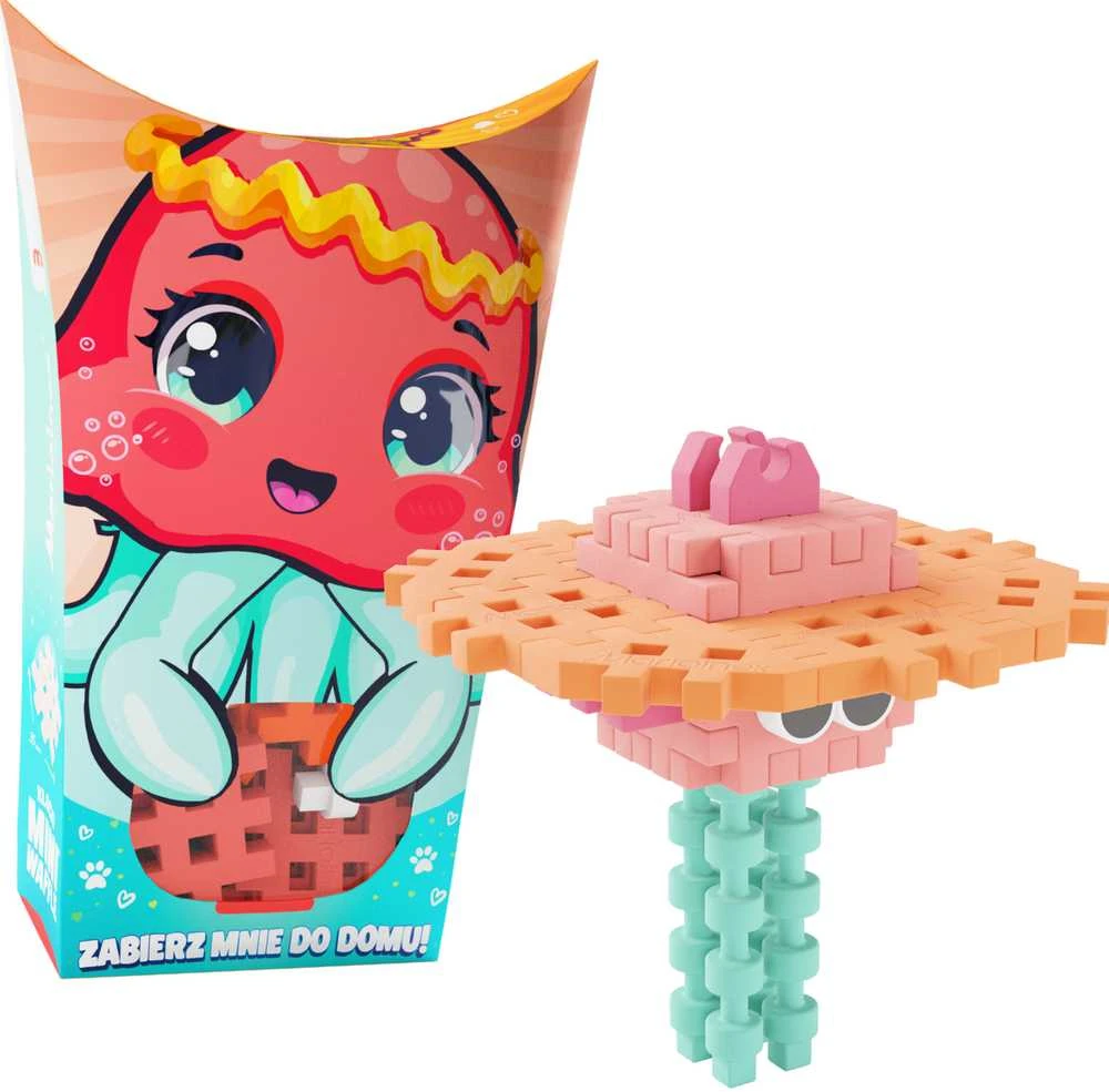 Marioinex *****Vafliniai mini kaladėlės PocketPets Medūza 07054