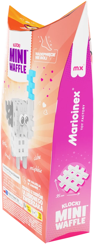Marioinex *****Vafliniai mini kaladėlės PocketPets Dramblys 07023
