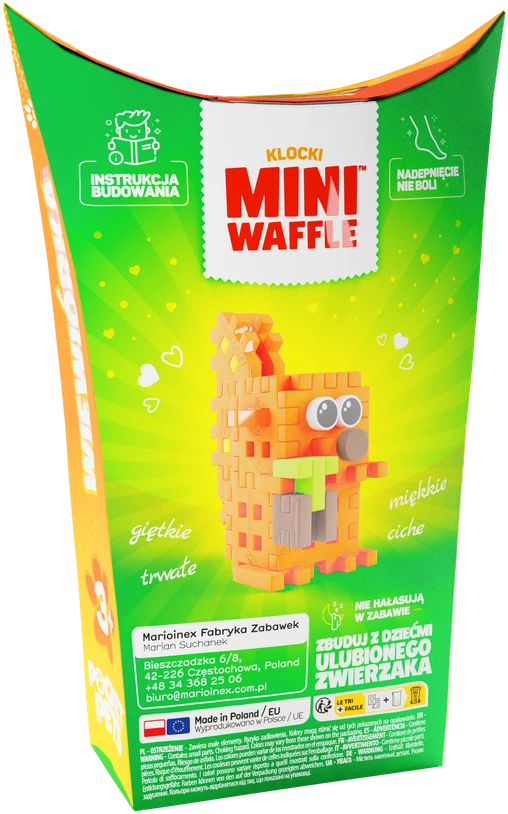Marioinex *****Vafliniai mini kaladėlės PocketPets Voverė 06927