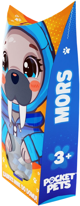 Marioinex *****Vafliniai mini kaladėlės PocketPets Mors 06873
