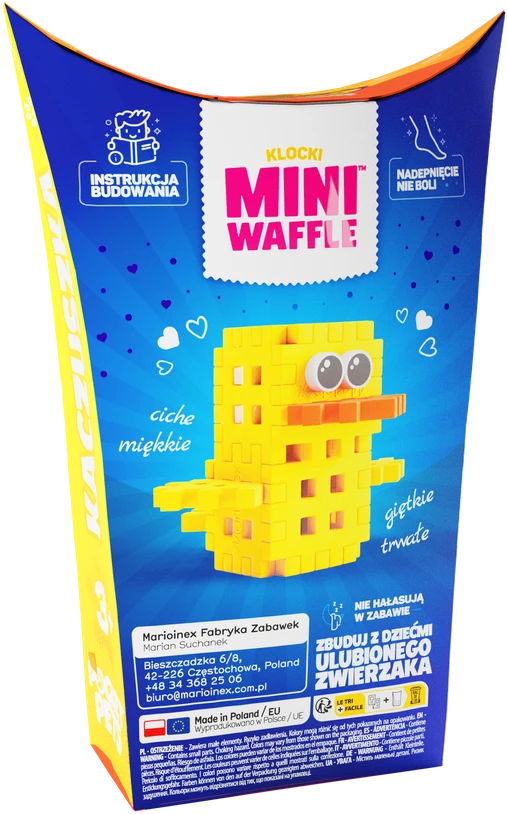 Marioinex *****Vafliniai mini kaladėlės PocketPets Antis 07160
