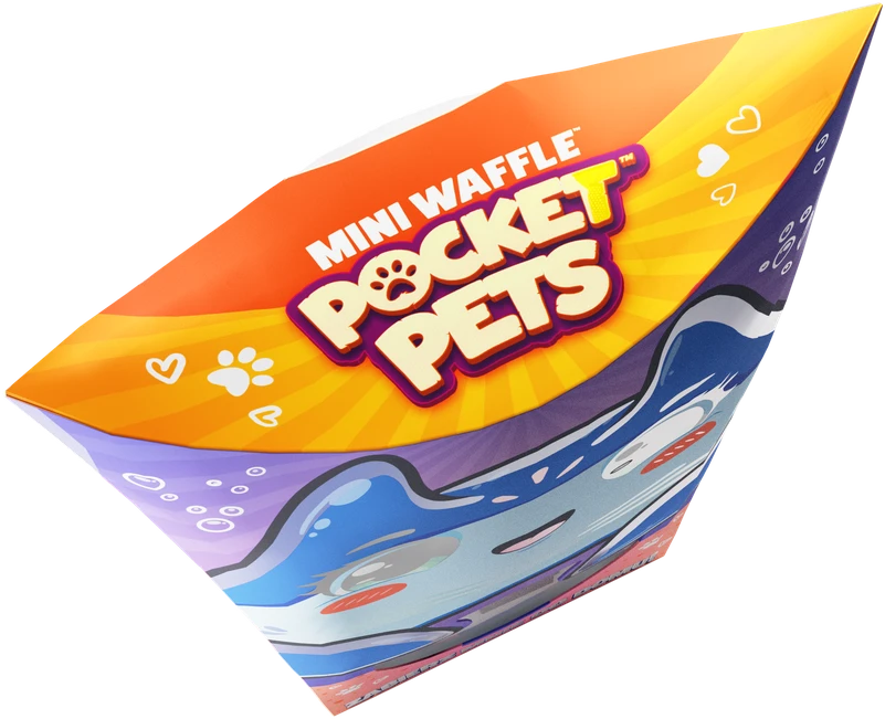 Marioinex *****Vafliniai mini kaladėlės PocketPets Stingray 07047
