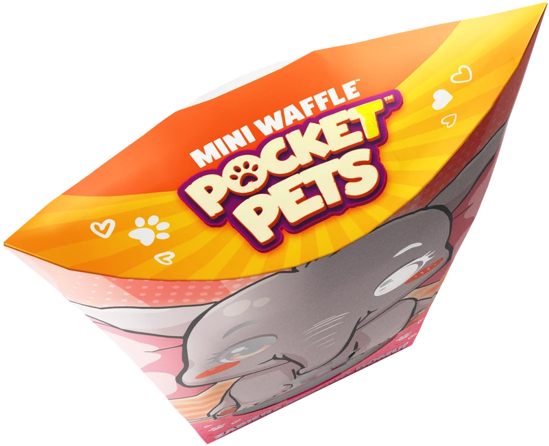Marioinex *****Vafliniai mini kaladėlės PocketPets Dramblys 07023