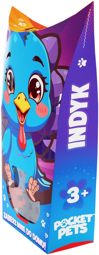 Marioinex *****Vafliniai kaladėlės mini PocketPets kalakutiena 07030