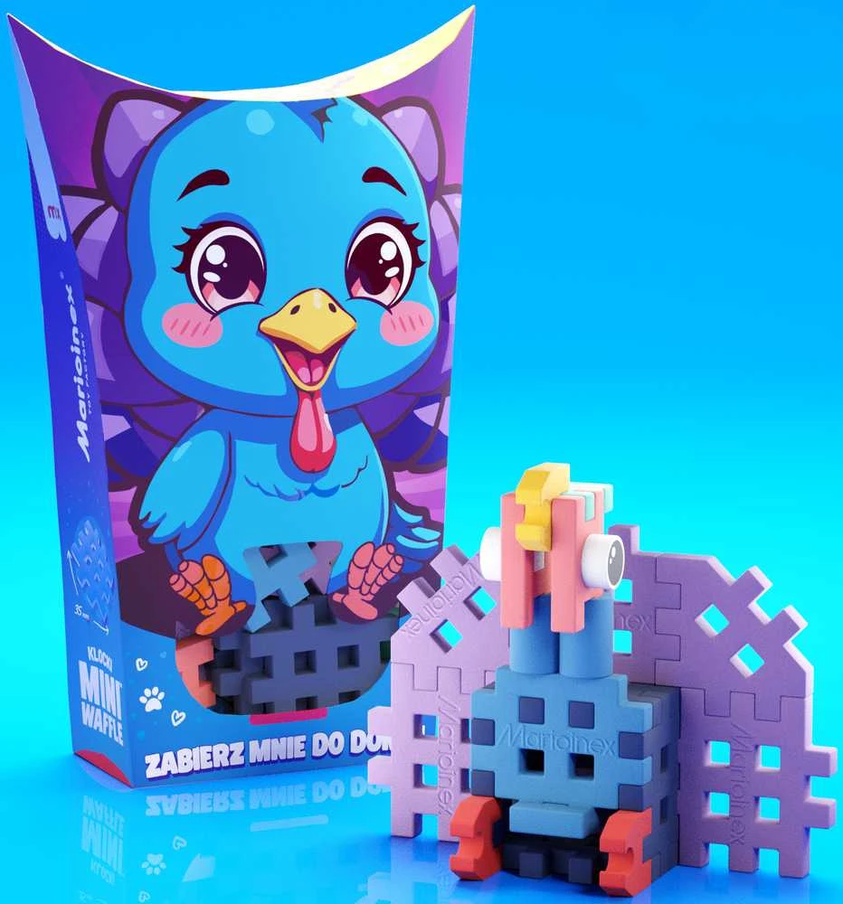 Marioinex *****Vafliniai kaladėlės mini PocketPets kalakutiena 07030