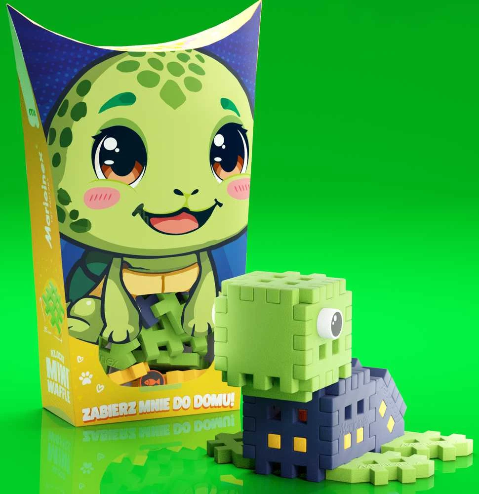 Marioinex *****Vaflinis mini PocketPets vėžliukas 06989
