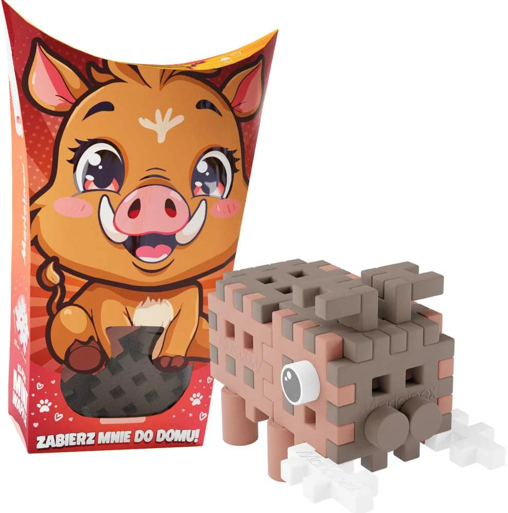 Marioinex *****Vafliniai mini kaladėlės PocketPets Šernas 07016