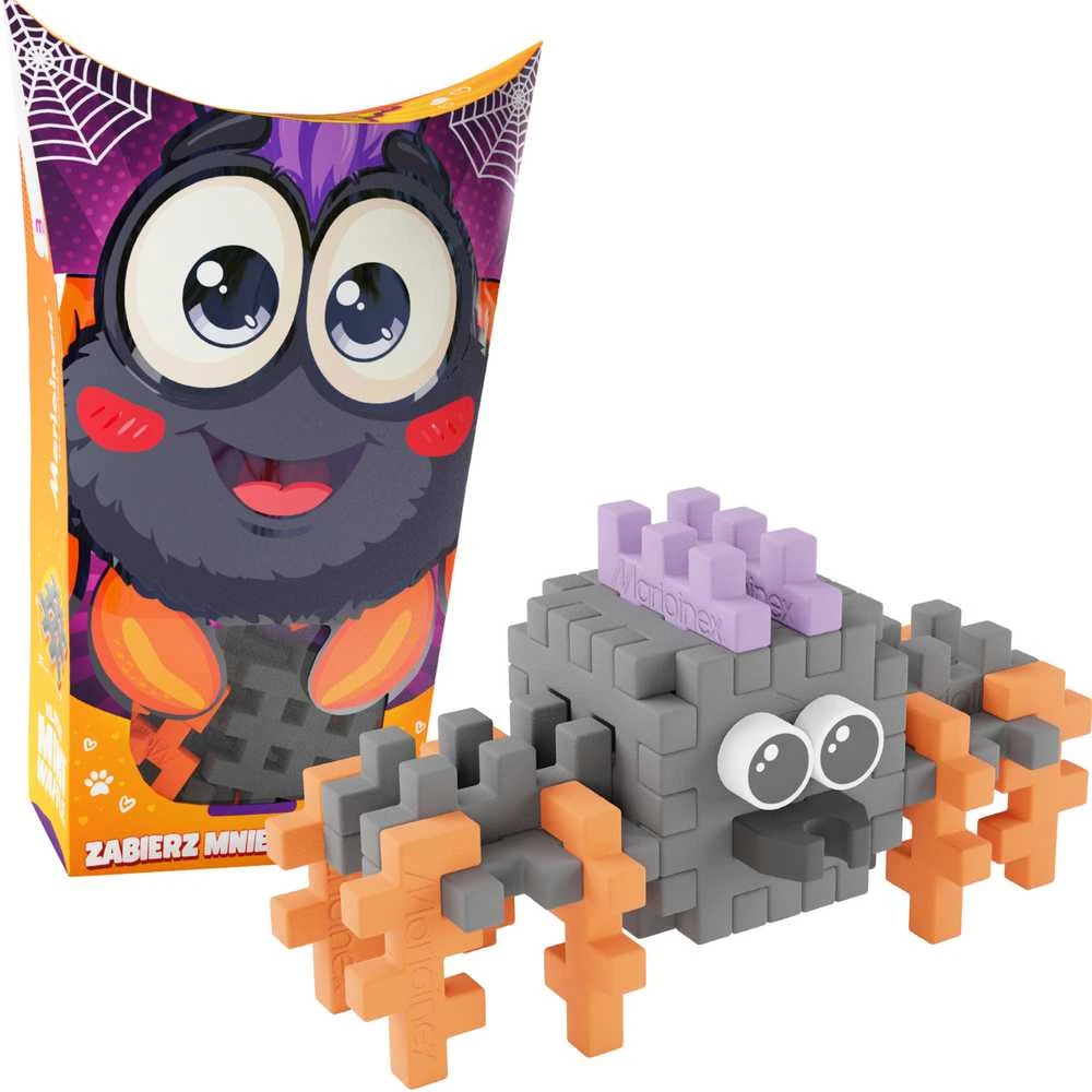 Marioinex *****Vafliniai mini kaladėlės PocketPets Spider 06965