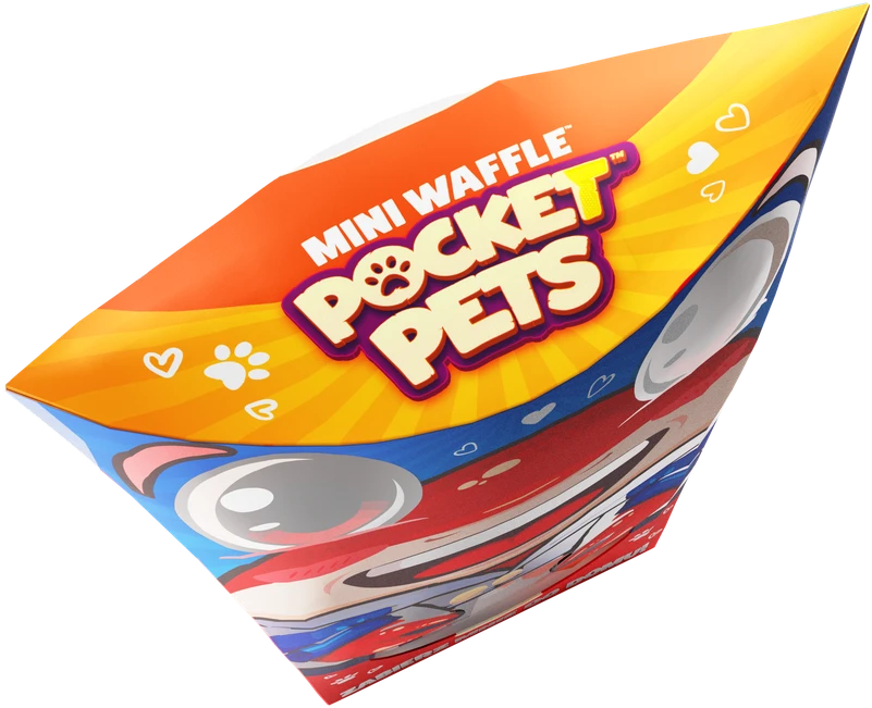 Marioinex *****Vafliniai mini kaladėlės PocketPets Krabas 06897