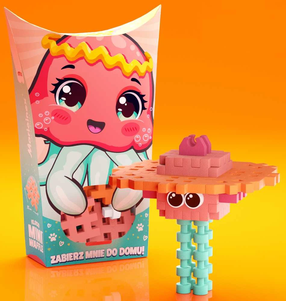 Marioinex *****Vafliniai mini kaladėlės PocketPets Medūza 07054