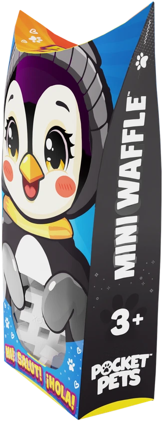 Marioinex *****Klocki waffle mini PocketPets Pingvinas 07153