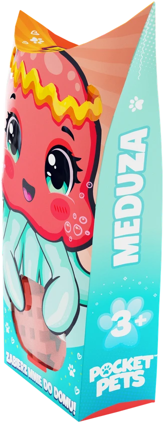 Marioinex *****Vafliniai mini kaladėlės PocketPets Medūza 07054