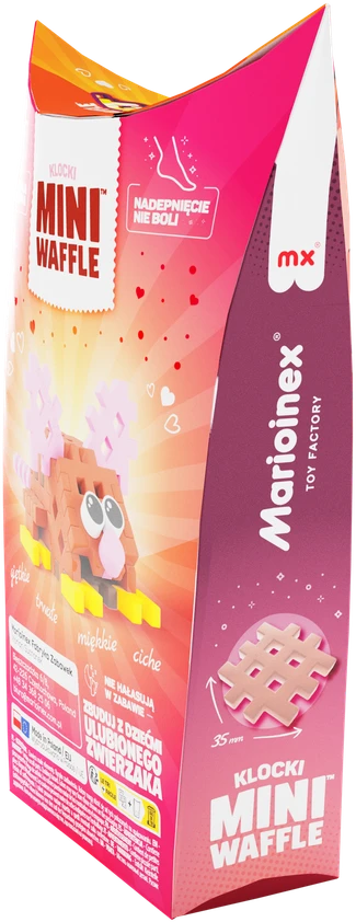 Marioinex *****Klocki waffle mini PocketPets Pelė 06972