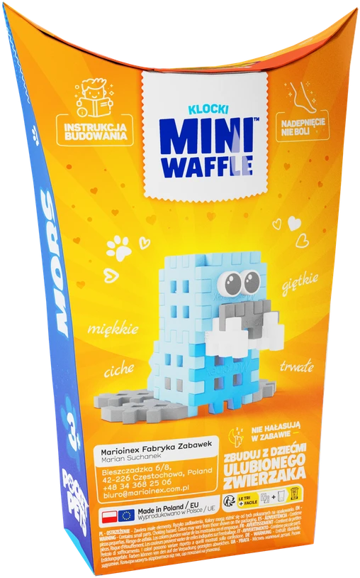 Marioinex *****Vafliniai mini kaladėlės PocketPets Mors 06873